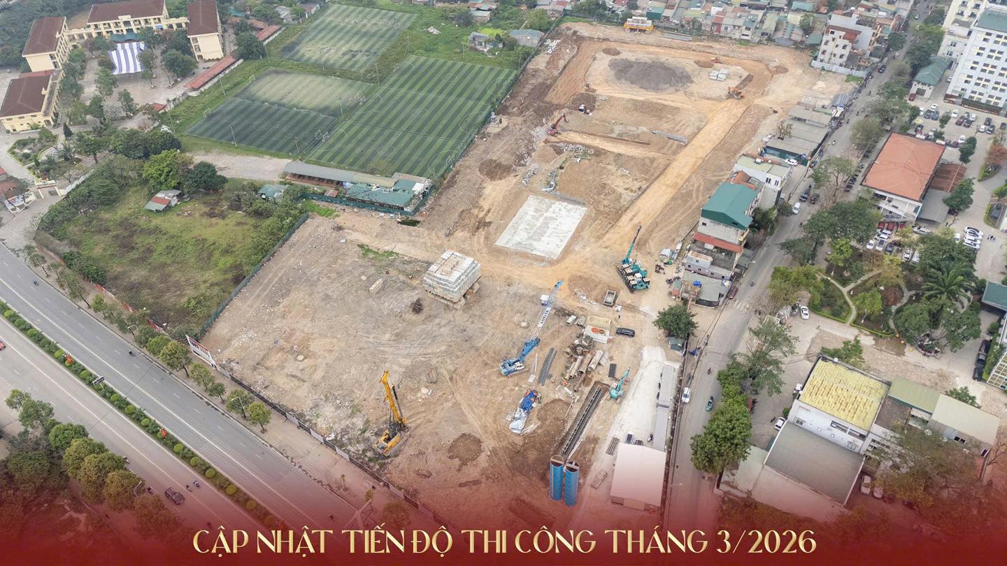 tiến độ dự án Mipec Tố Hữu