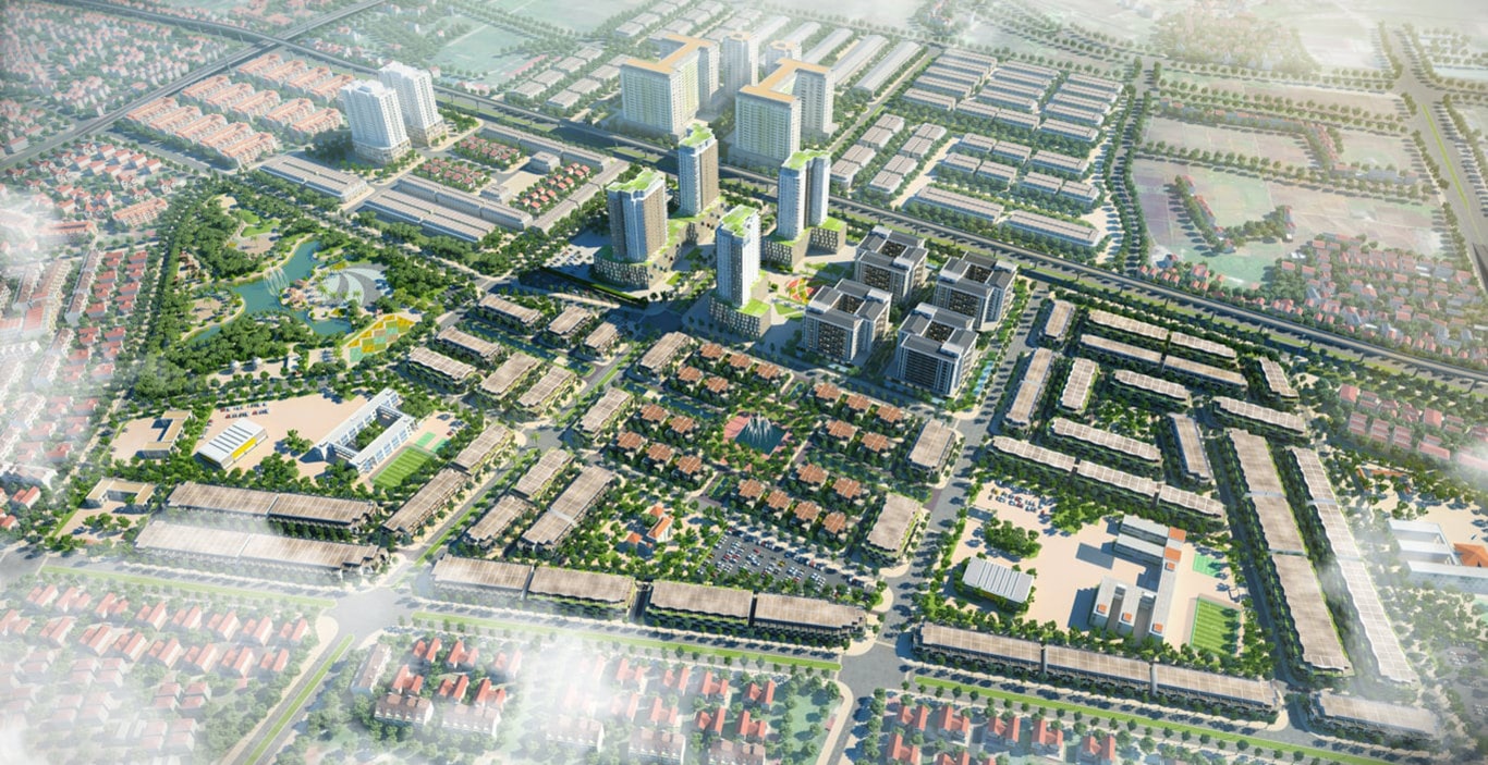 Phối cảnh Dự án Nam đường 32 (khu đô thị Westpoint)