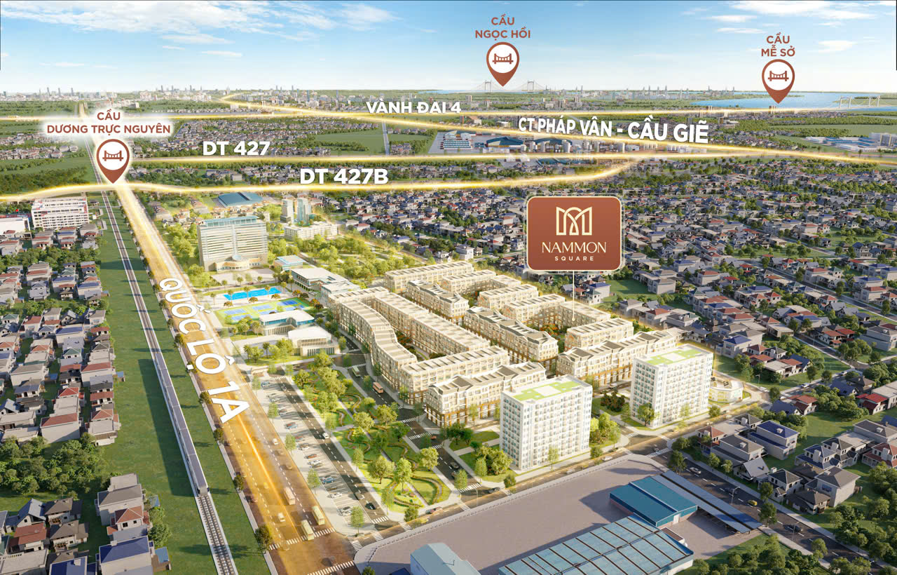 Nam Môn Square Thường Tín Vị trí