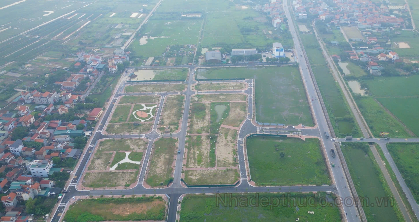 Quảng trường Nam Môn Tiến độ Thường Tín