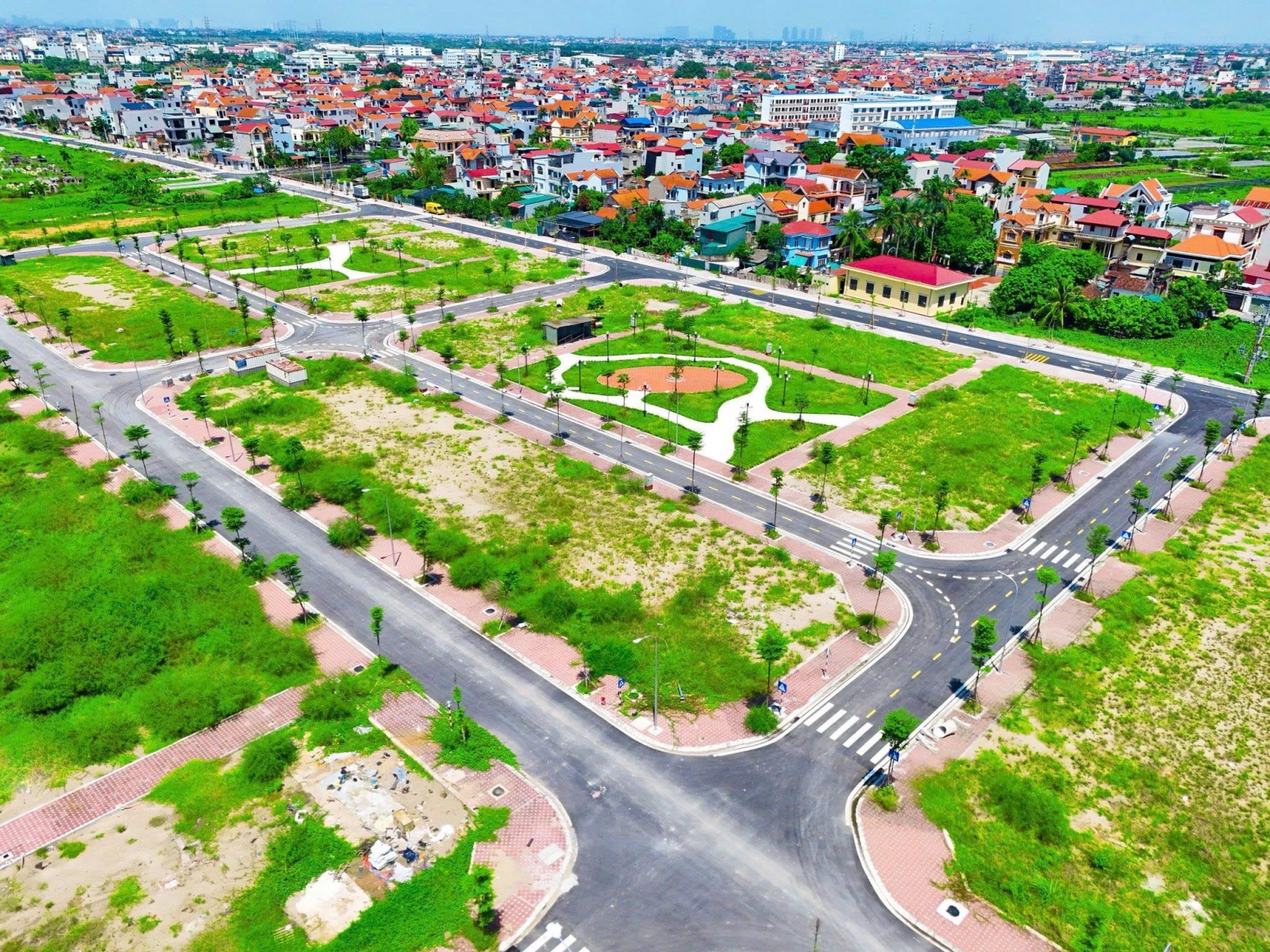 Quảng trường Nam Môn Tiến độ Thường Tín