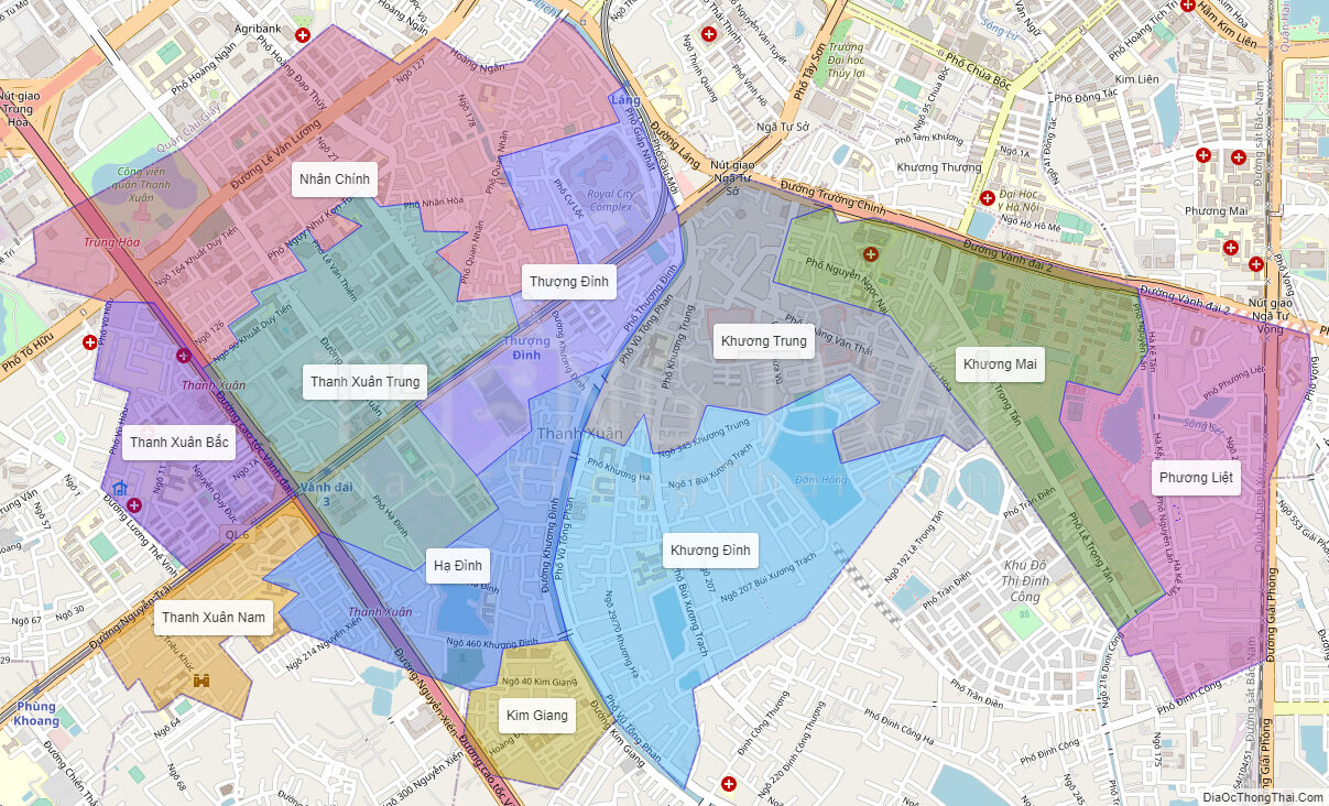 Nhà đất thổ cư quận Thanh Xuân 2025