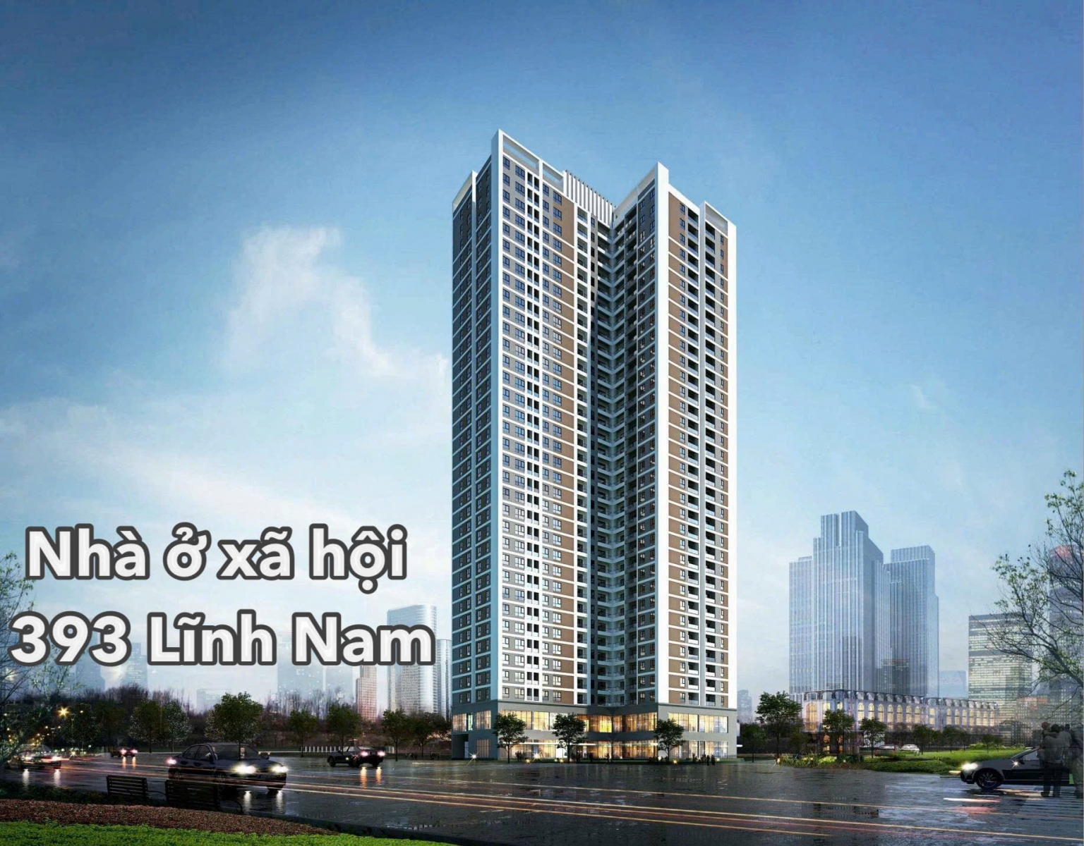  Mặt bằng nhà ở xã hội 393 Lĩnh Nam