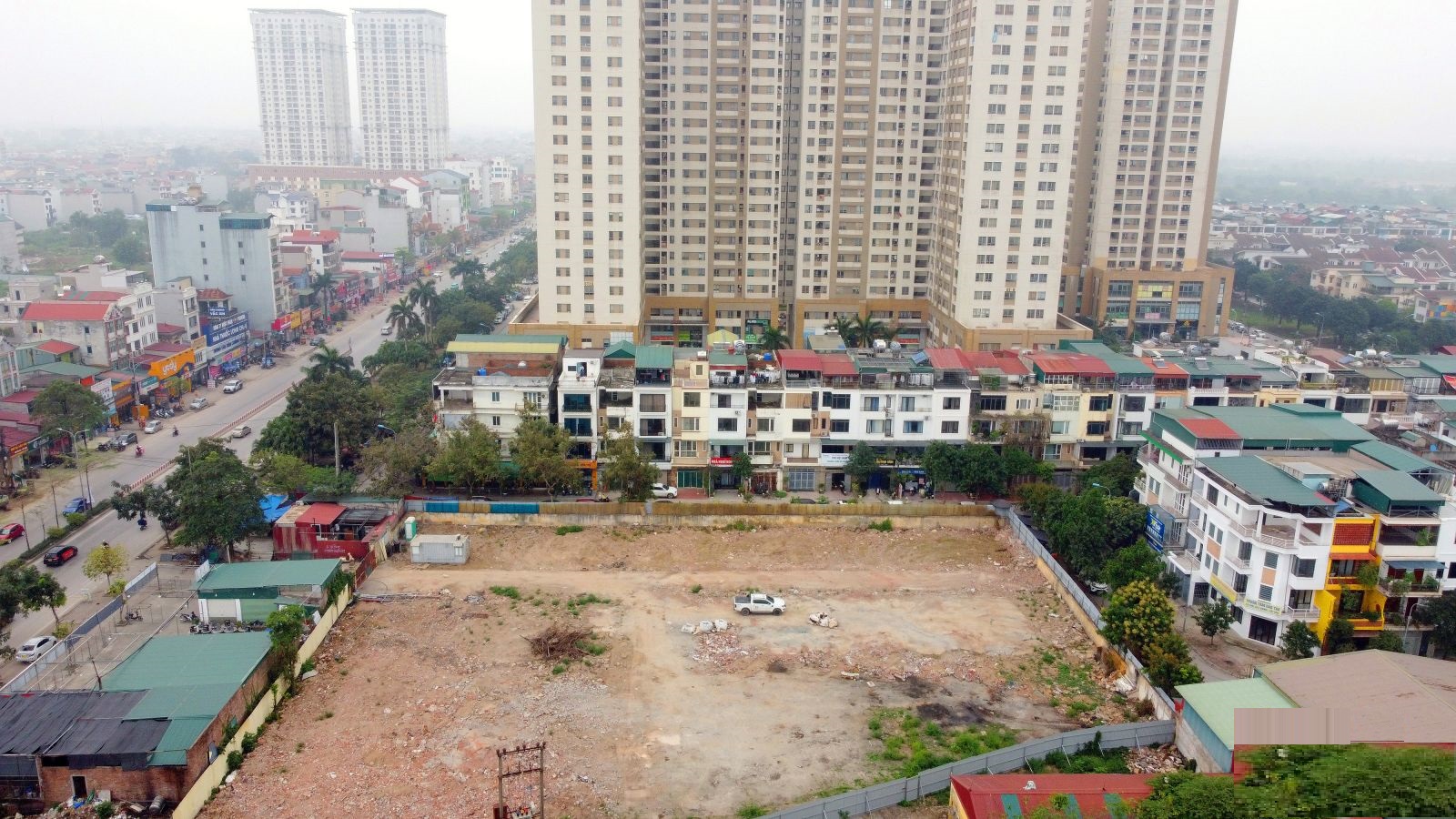 tiến độ Khu nhà ở xã hội Tân Lập