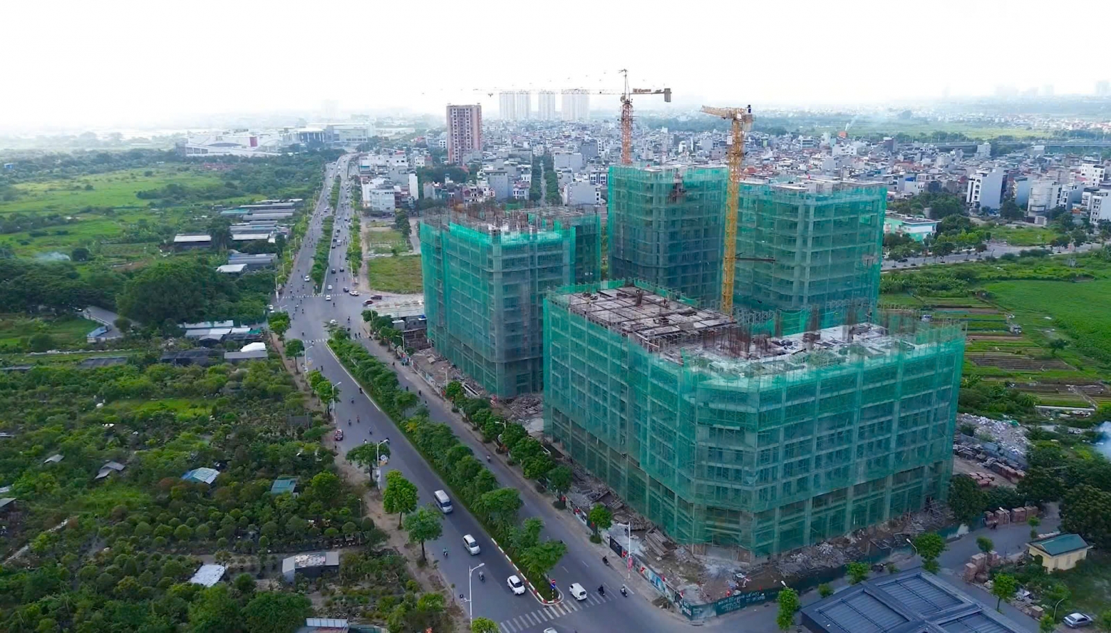 Tiến độ tháng 9/2025 chung cư Platium Long Biên 