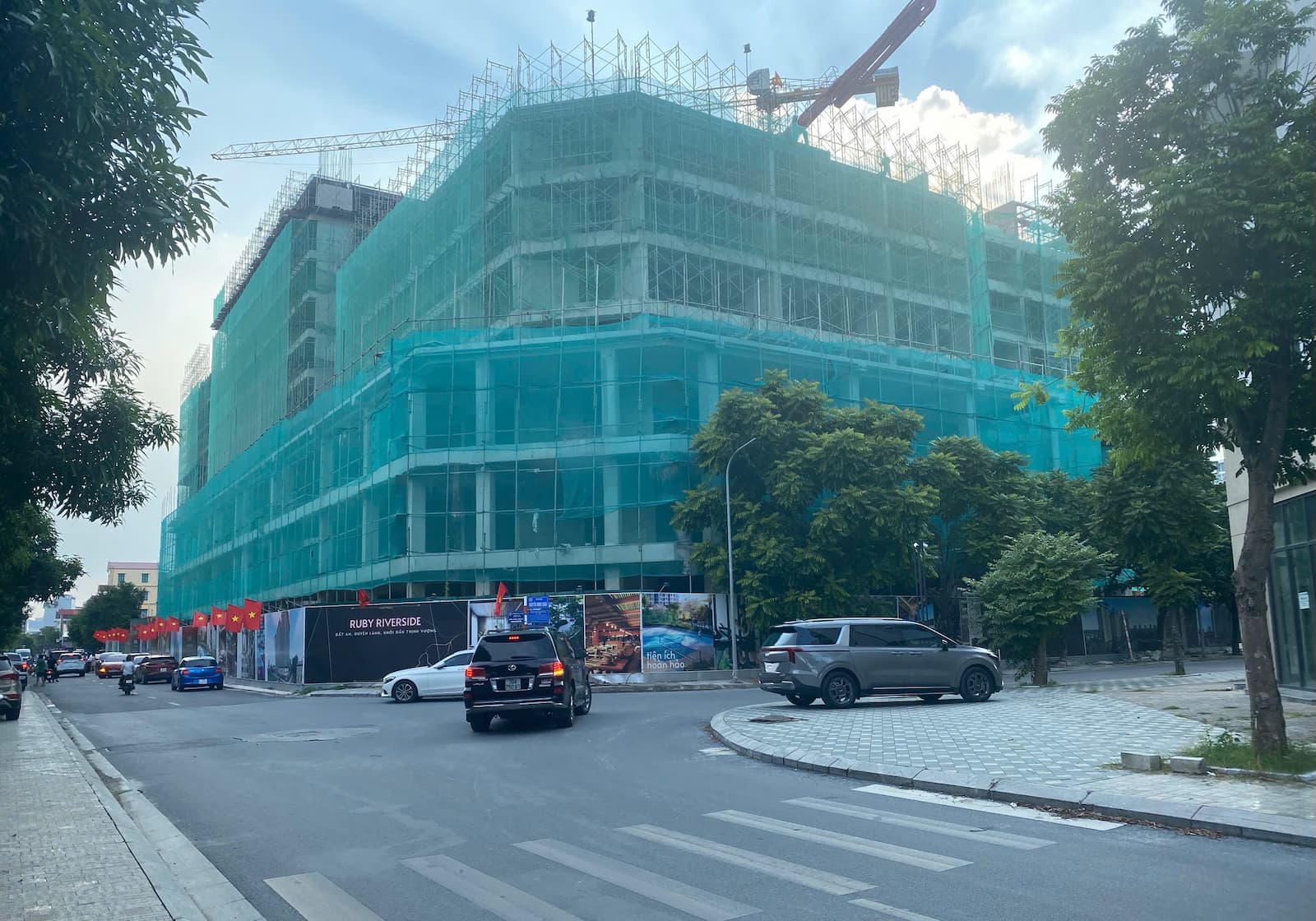  tiến độ dự án Ruby Riverside phúc đồng 2025