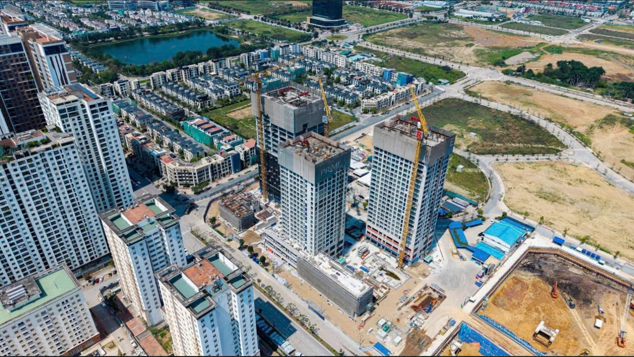 Cập nhật tiến độ thi công Dự án Starlake giai đoạn 2 K8HH1