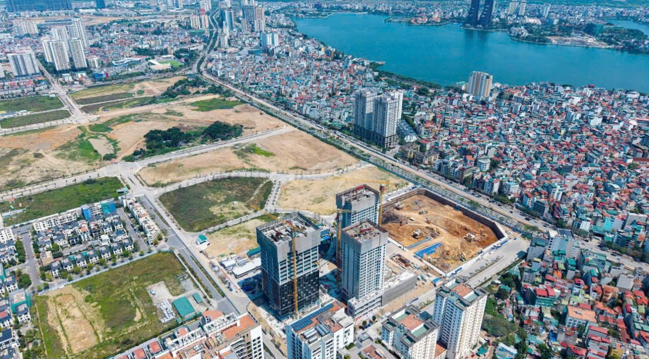 Cập nhật tiến độ thi công Dự án Starlake giai đoạn 2 K8HH1