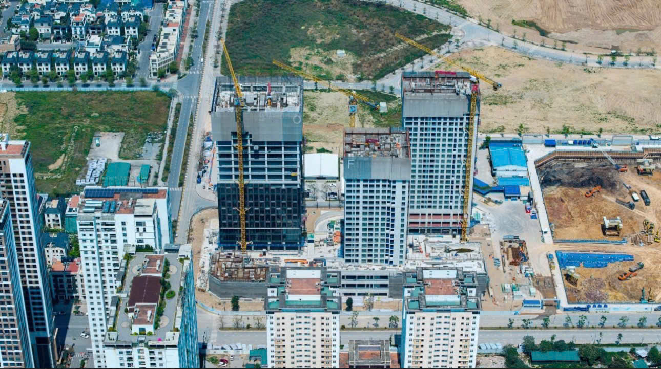 Cập nhật tiến độ thi công Dự án Starlake giai đoạn 2 K8HH1