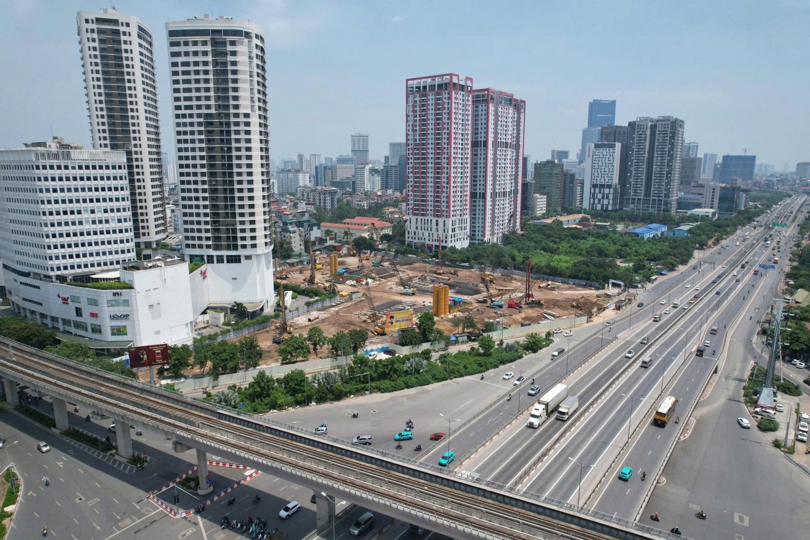 Tiến độ Sun Cầu Giấy tháng 8/2025