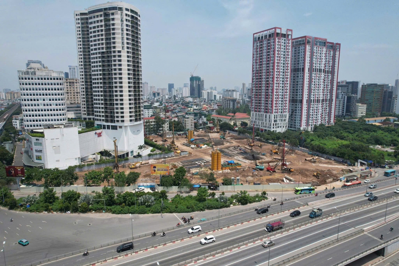 Tiến độ Sun Cầu Giấy tháng 8/2025