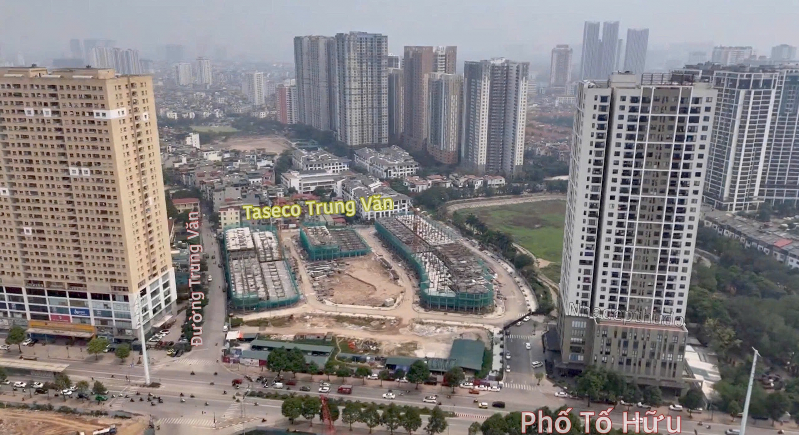 chủ đầu tư dự án Taseco Trung Văn là Taseco Land