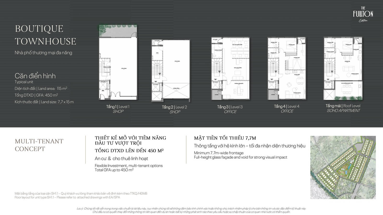 Biệt thự boutique nhà phố Fulton Capitaland Hưng Yên