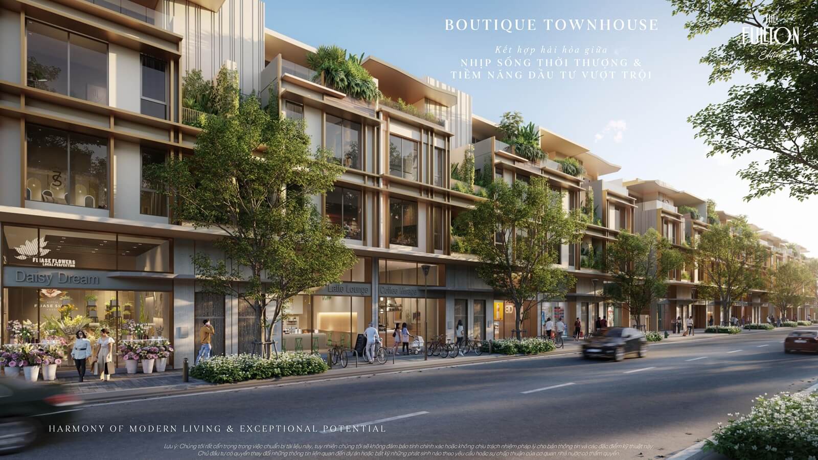 Biệt thự boutique nhà phố Fulton Capitaland Hưng Yên