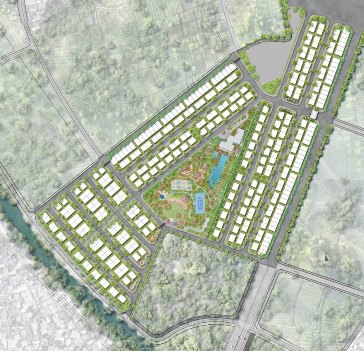 Mặt bằng Dự án The Fullton Capital