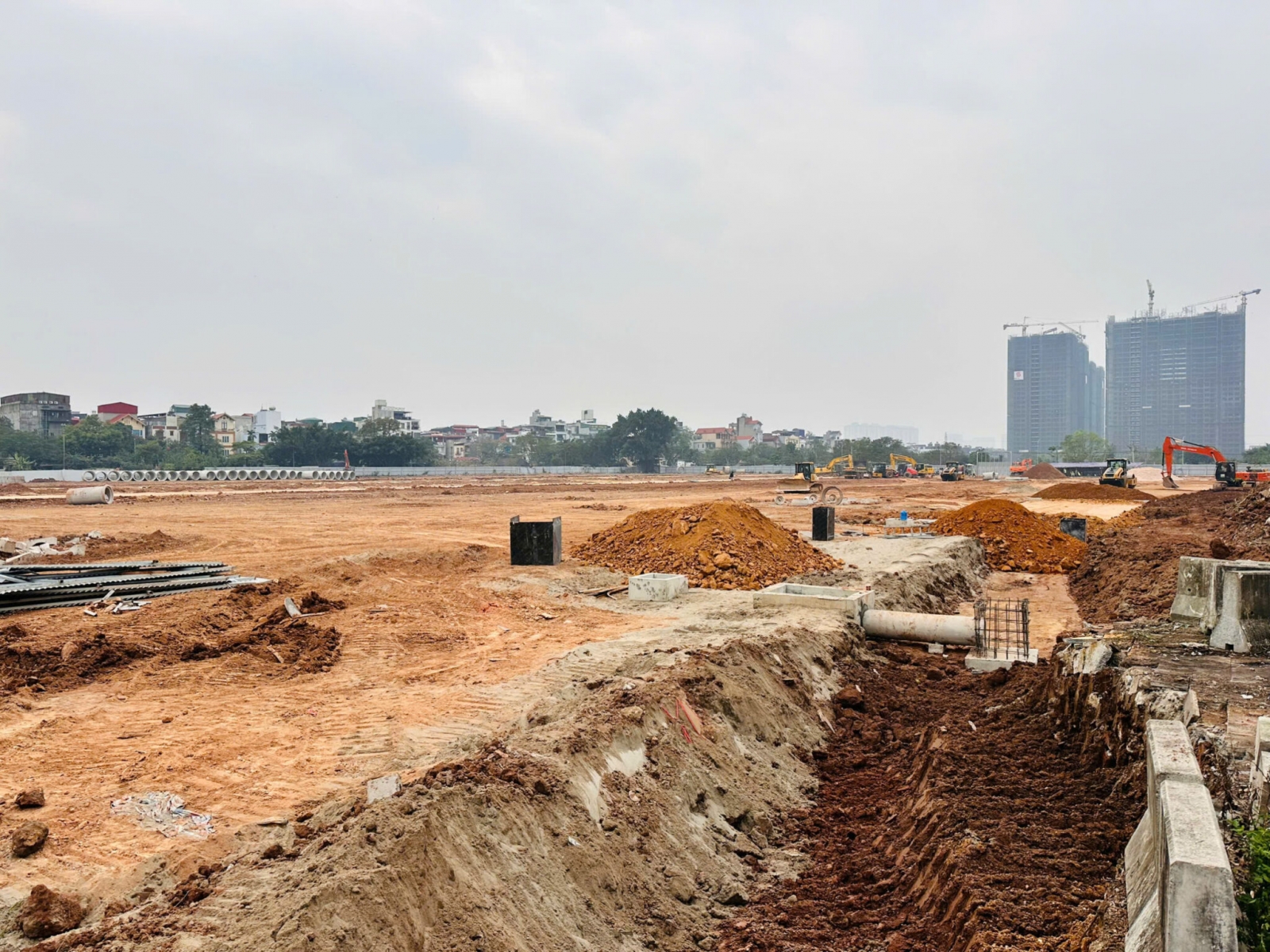 Tiến độ Liền kề The Park Lane Linh Đàm 