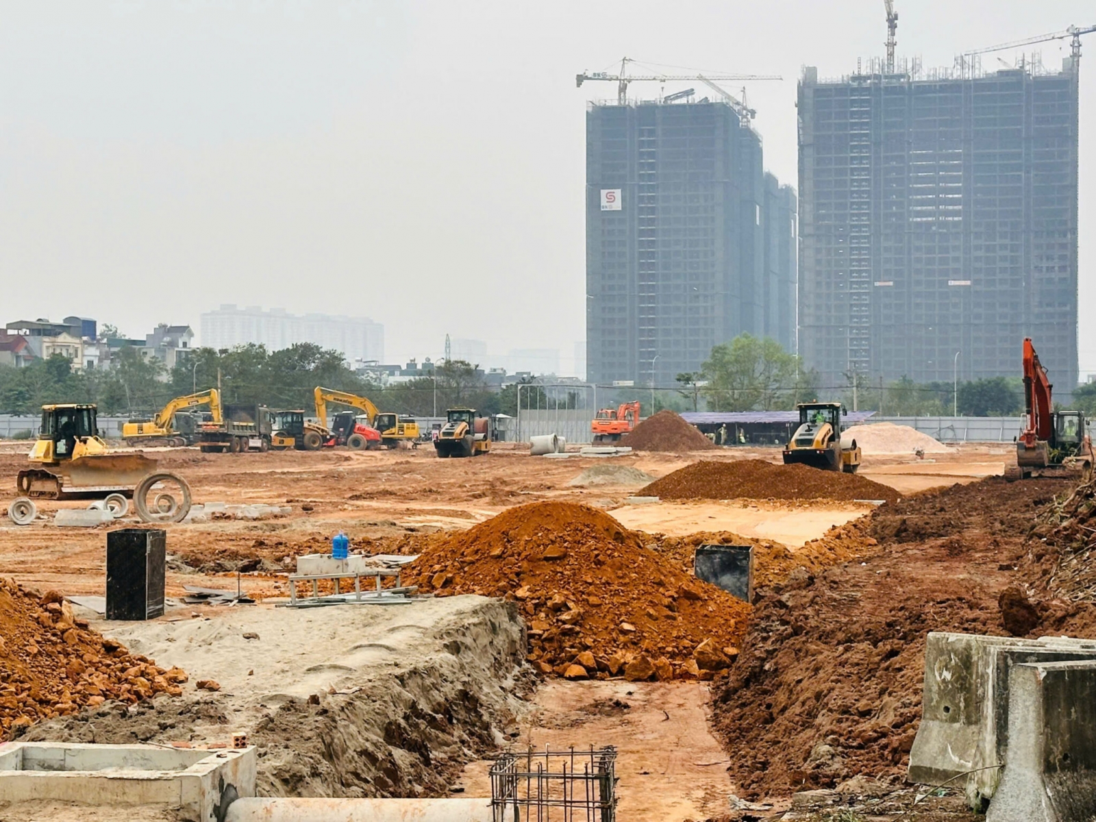 Tiến độ Liền kề The Park Lane Linh Đàm 