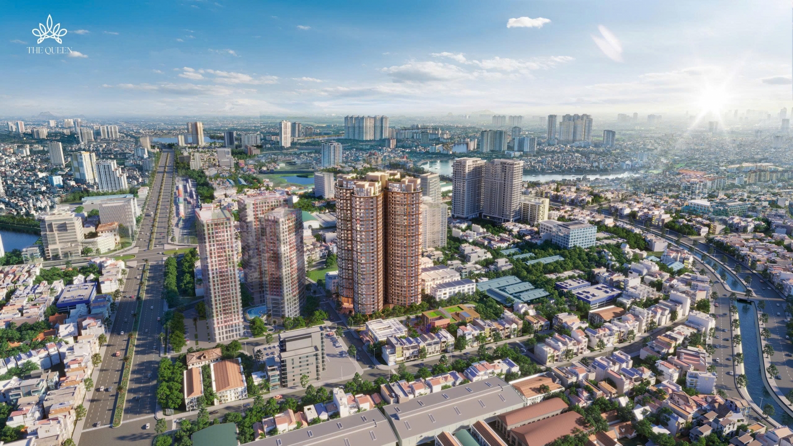 Mặt Bằng Dự án The Queen 360 Giải Phóng