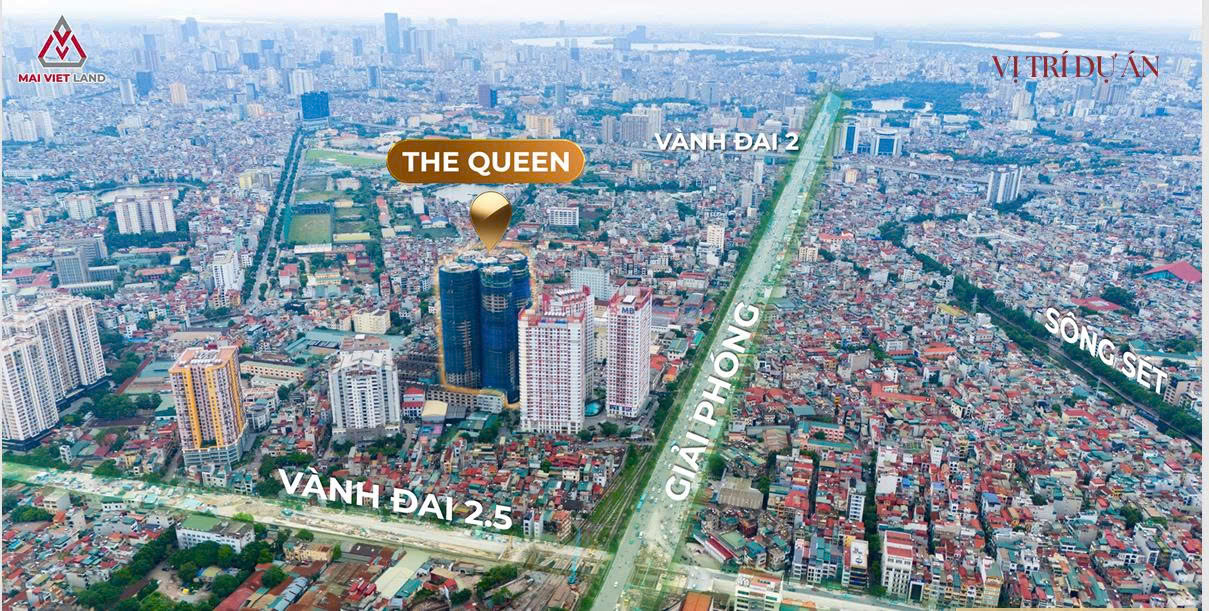 Tòa Cánh Hoa chung cư 360 Giải Phóng The Queen