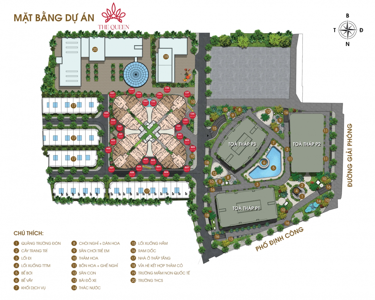 Queen 360 zoom là một phần của tổ hợp Giải pháp Imperial Plaza 360.