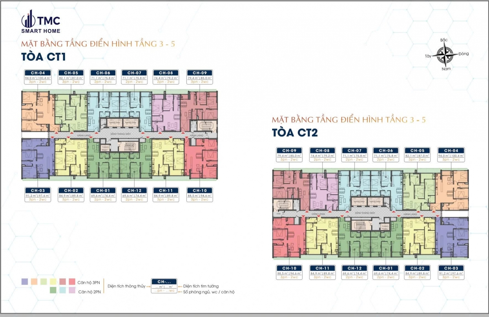   Mặt bằng chung cư TMC Smart Home