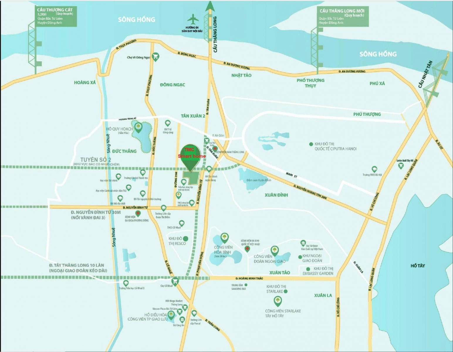 vị trí TMC Smart Home