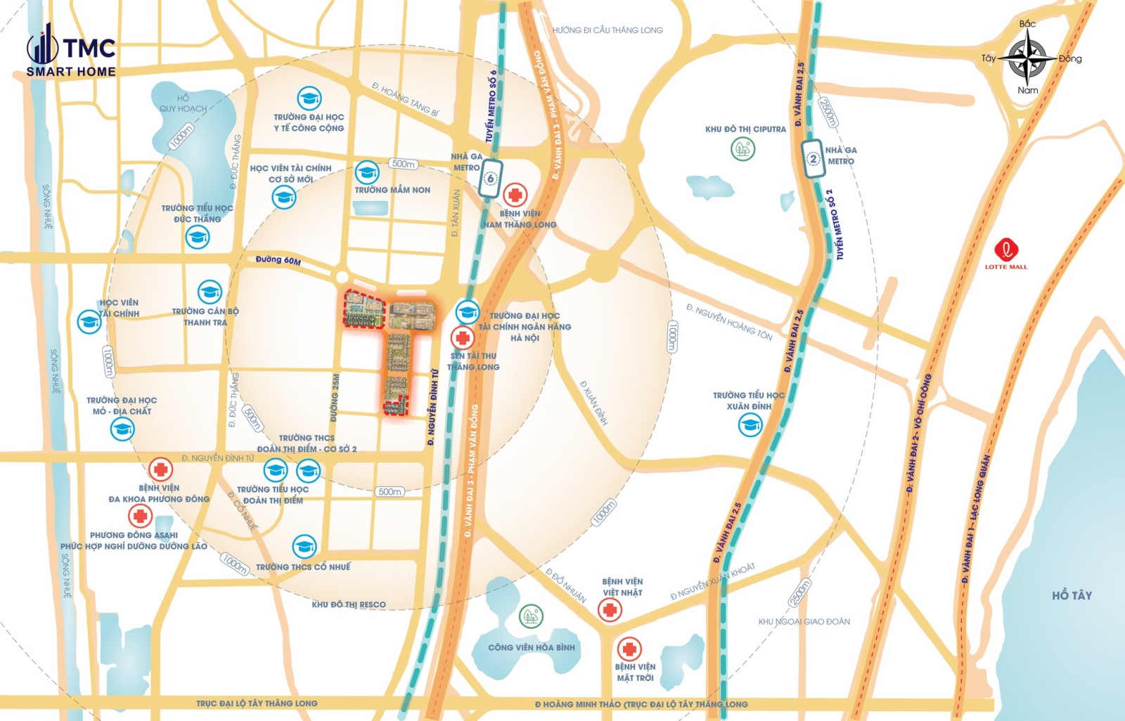 vị trí TMC Smart Home