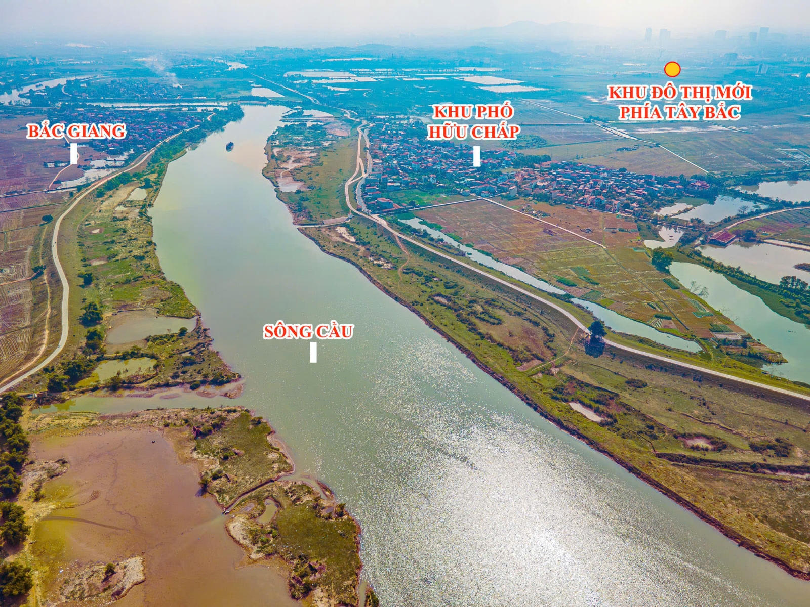 Vị trí dự án Vinhomes Bắc Ninh