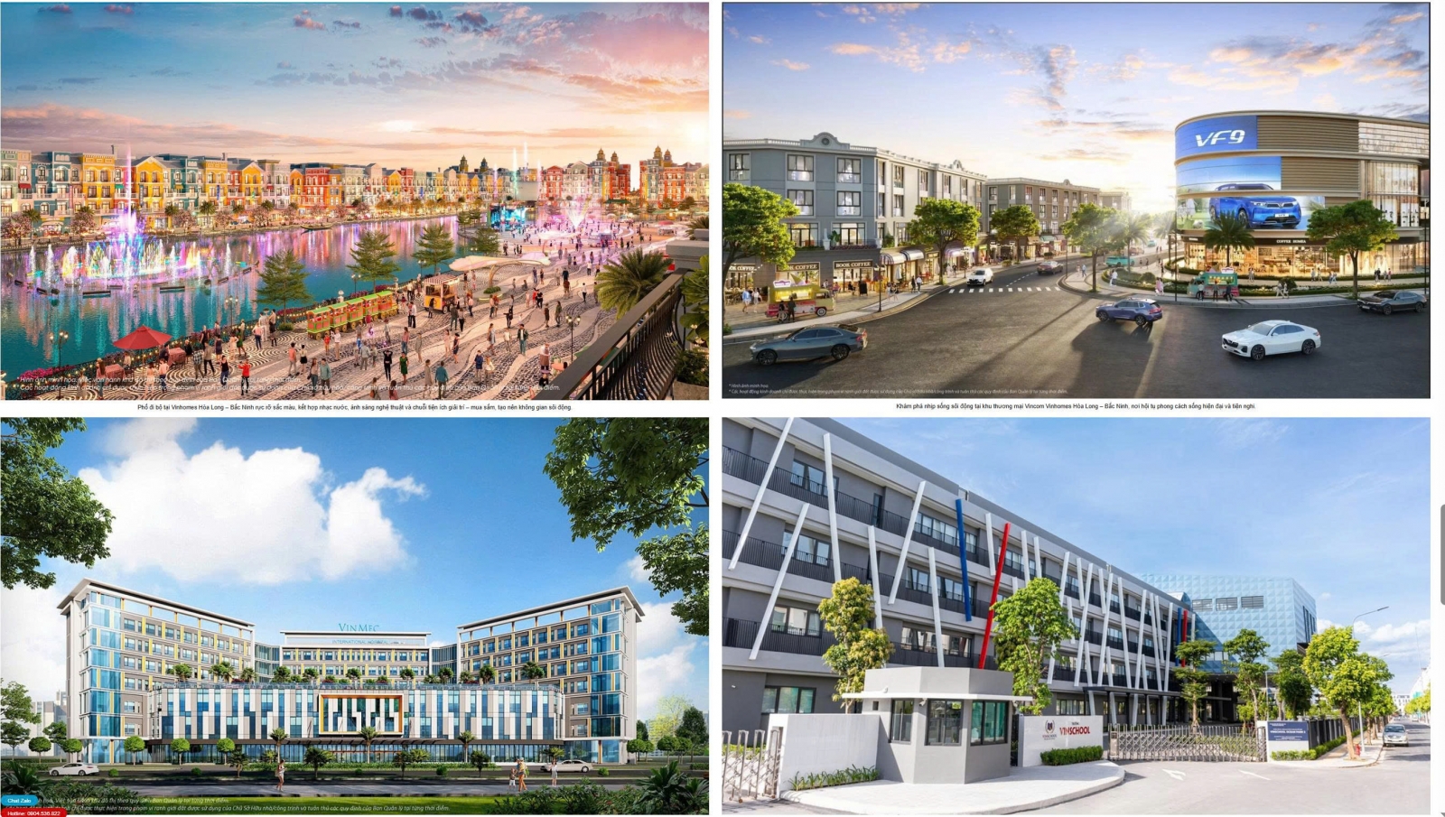 Tiện ích Dự án Vinhomes Bắc Ninh